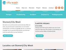 Tablet Screenshot of citywash.nl